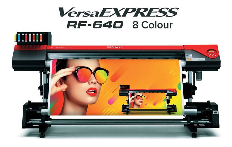 Восьмицветный принтер Roland RF-640